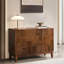 Buffet 44,3 "Mid-Century moderne avec rangement et trou de sortie-459150815