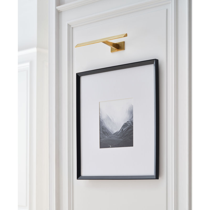 Ian K. Fowler Petrel 18" Picture Light, Antique Brass