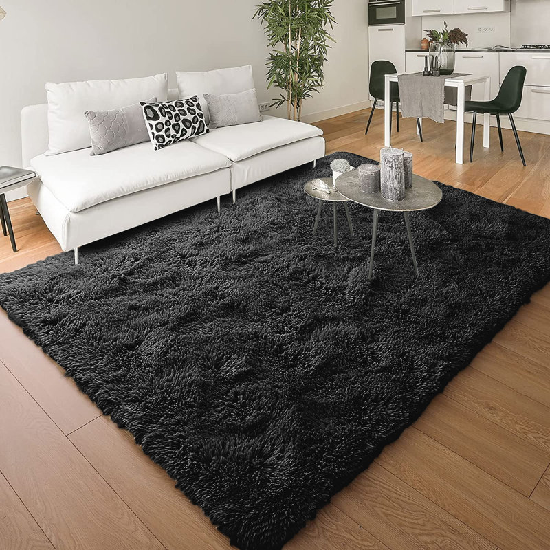 Alonii Solid Colour Area Rug, Rectangle 120 x 170cm