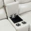 Causeuse inclinable en cuir Kittitas-502331069