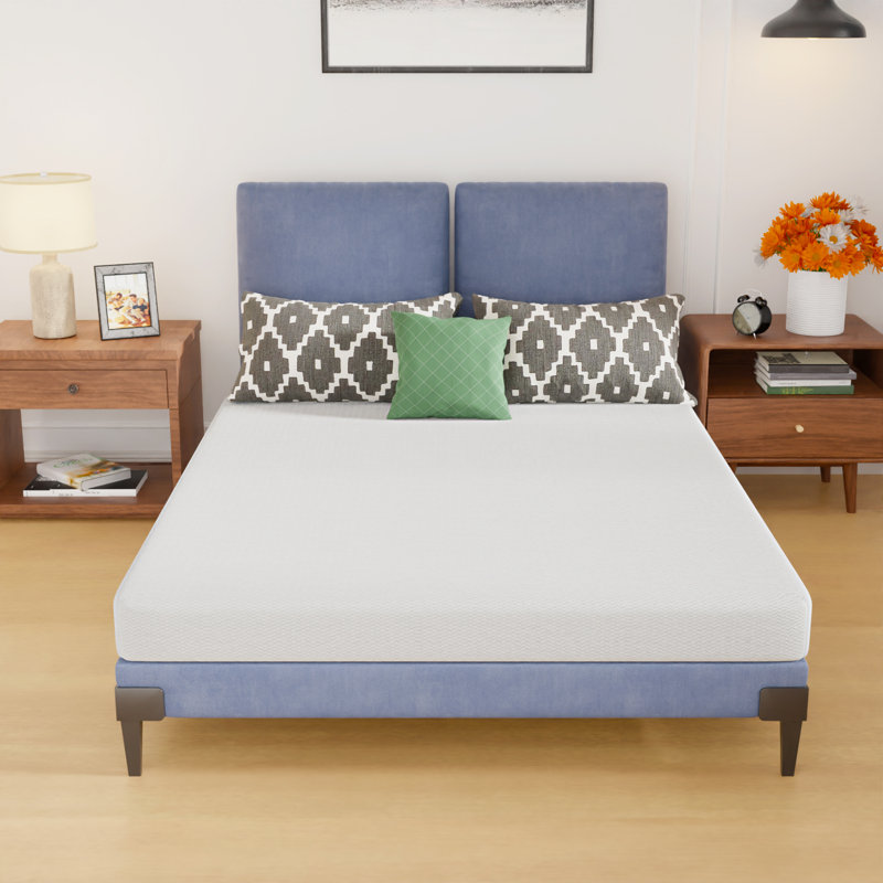 Matelas en mousse viscoélastique moyenne Alwyn Home Meridianville, Lit double, 5"
