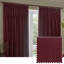 Heavy Chenille Room Darkening Curtain Panel Pair-113968992-113968987
