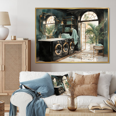 " Laundry Room Art Deco I "