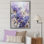 Décoration murale lilas pastel mauve et doré II - Lilas