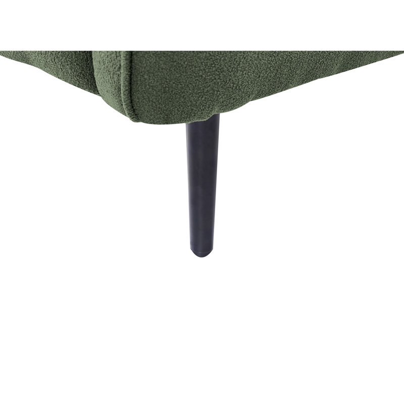 Bawnard Upholstered Chaise Lounge, Green