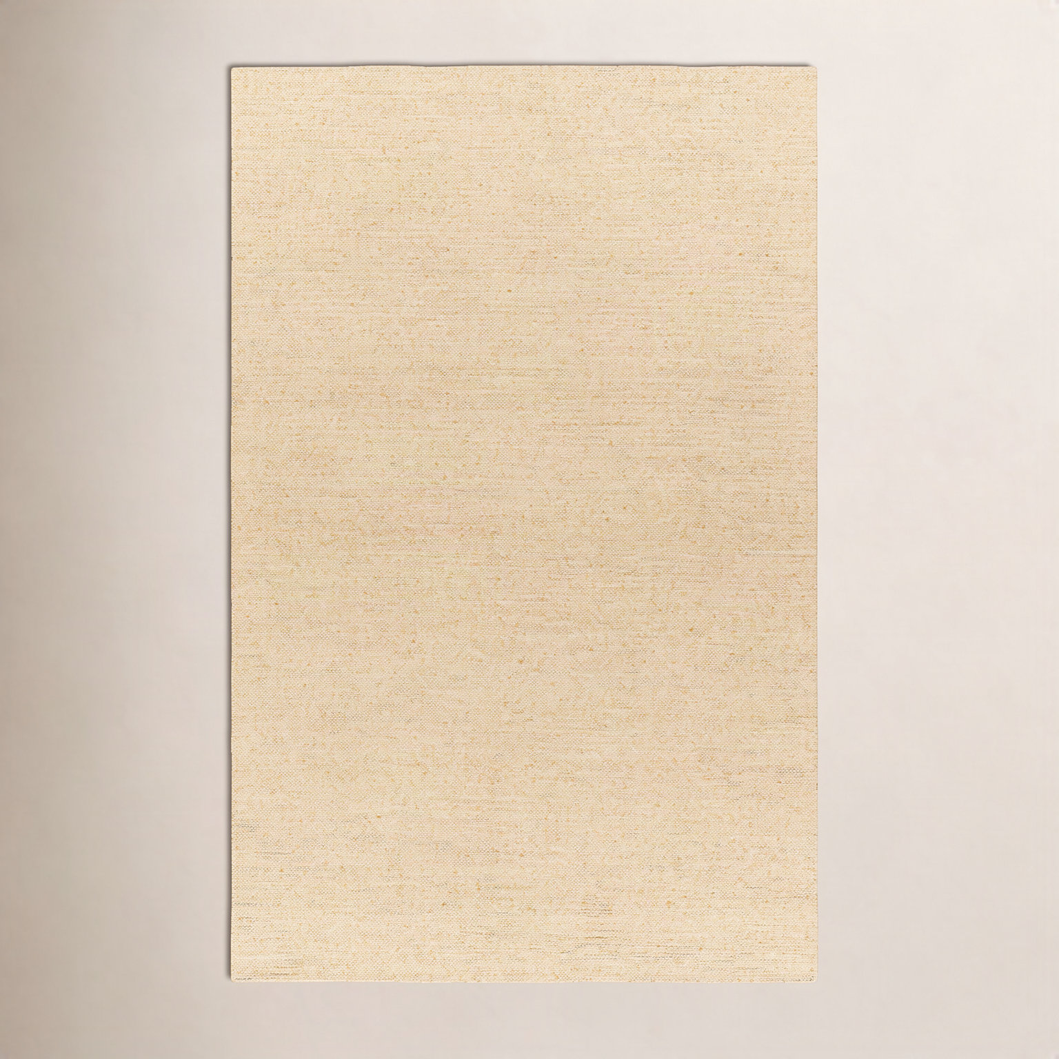 Tex Hand-Woven Yellow Rug, Rectangle 8' x 10'