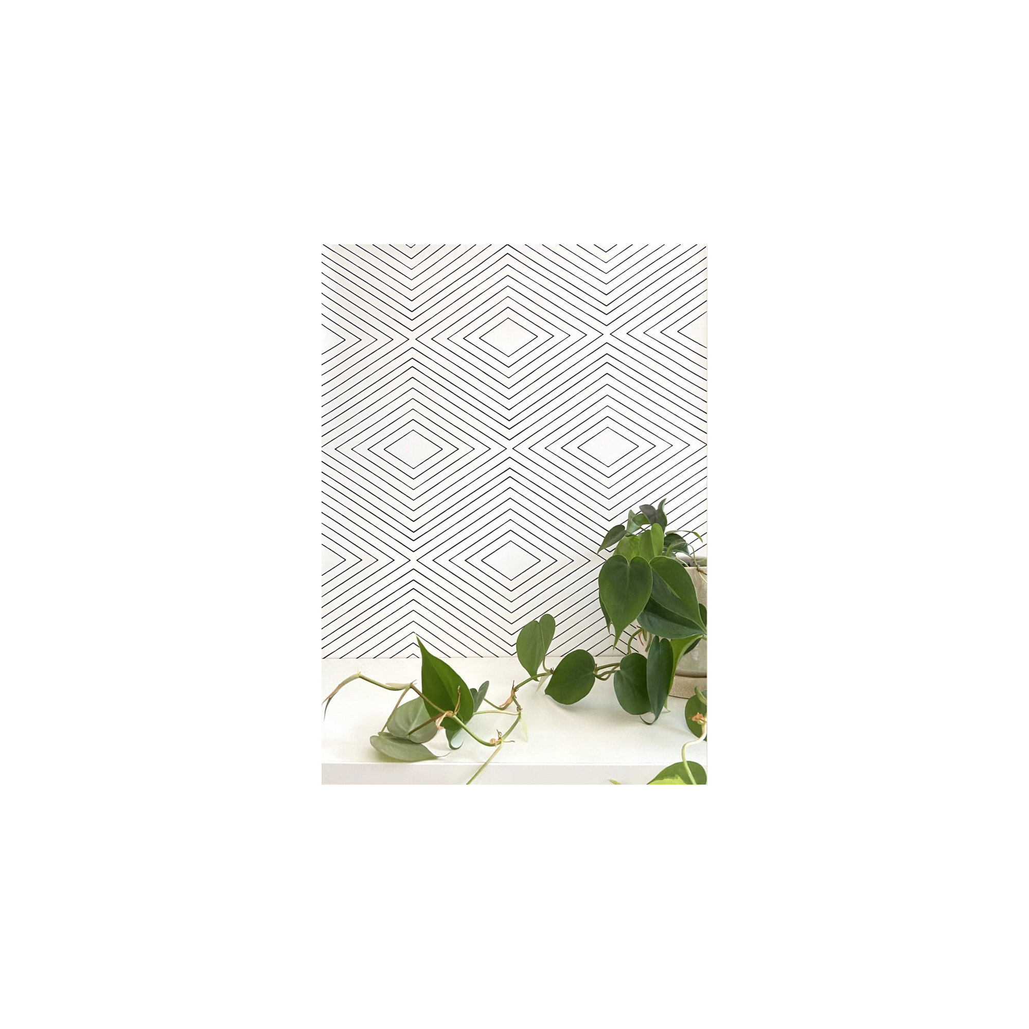 Huron Peel & Stick Wallpaper Roll, Self-adhesive, Quartz White