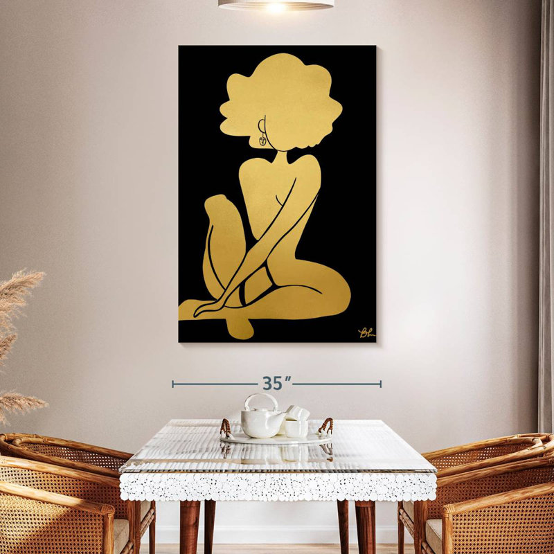 Leisha Sitting Pretty, 51" H x 34" W