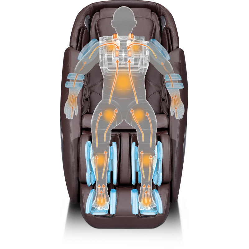 iComfort IC9500-BLACK Massage Chair, Black