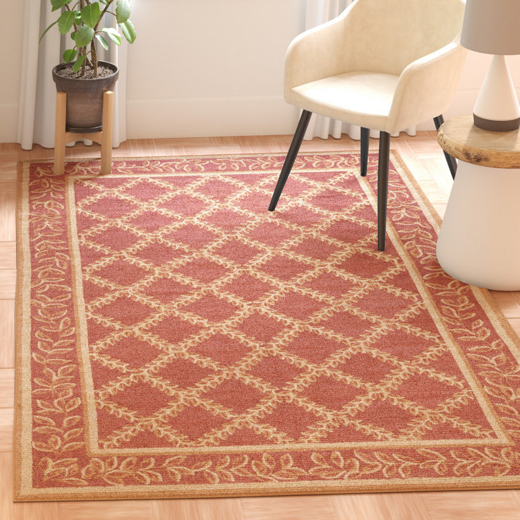 Jonsson Hand Hooked Wool Pile Floral Rug