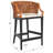 Carneshia Upholstered Solid Wood Counter Stool-1039754768