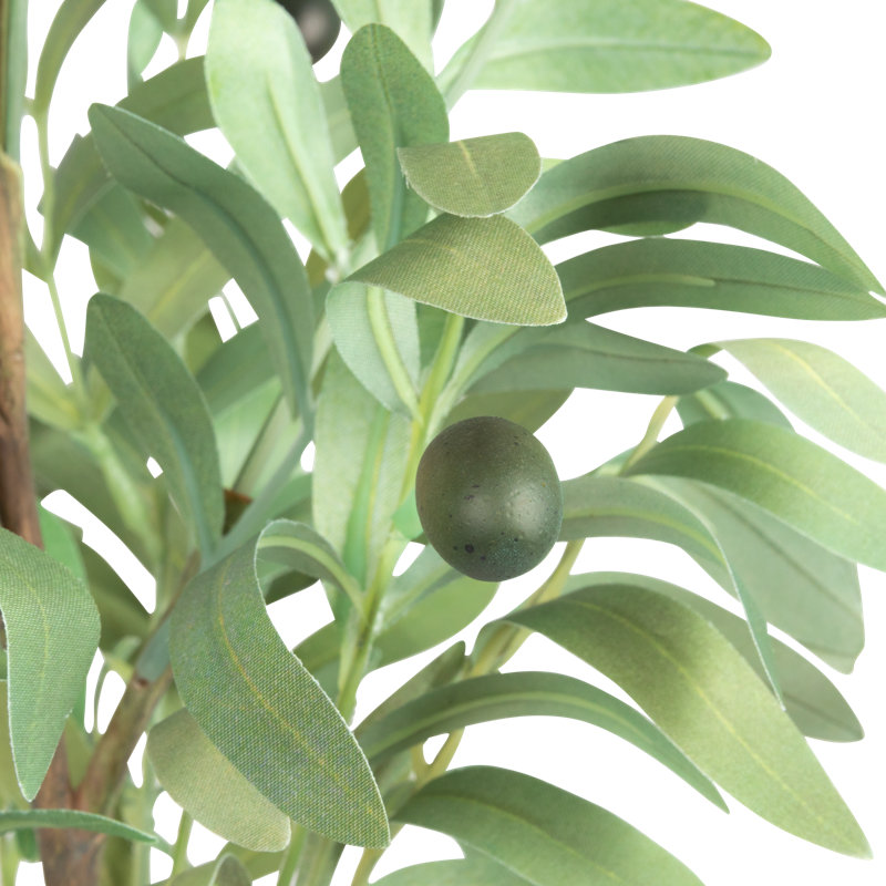 Fausse fleur artificielle en pot