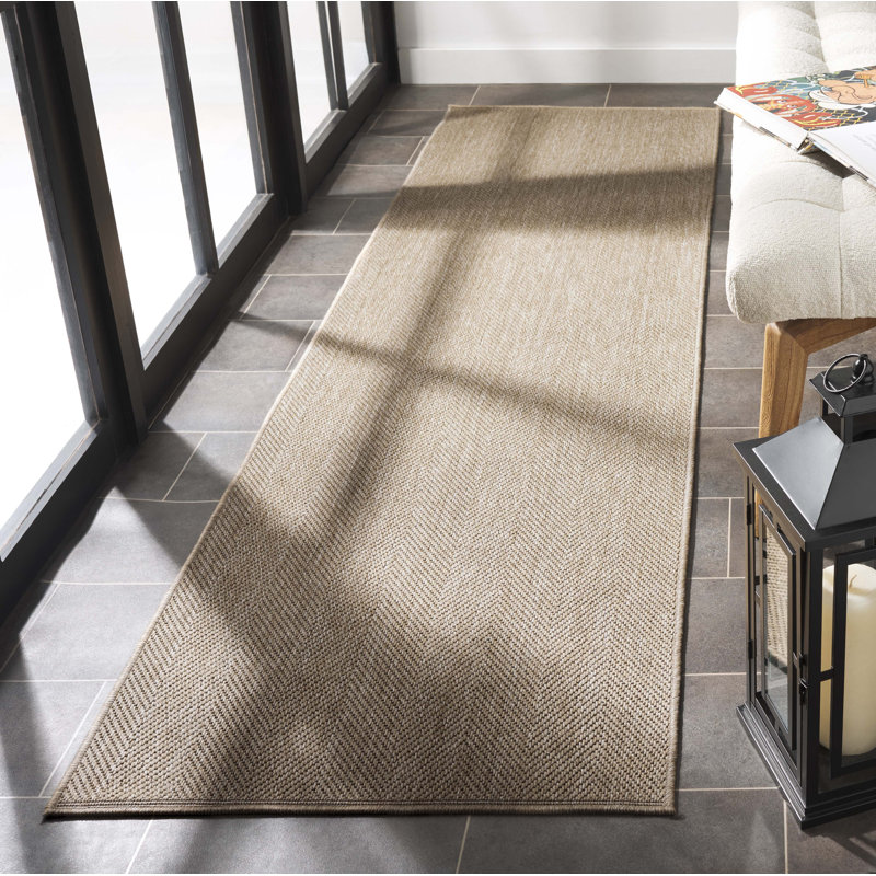 Wilbert Performance Performance Chevron Rug, Runner 2'2" x 8'