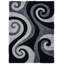 Tapis noir / gris fumée Fitts-760876891