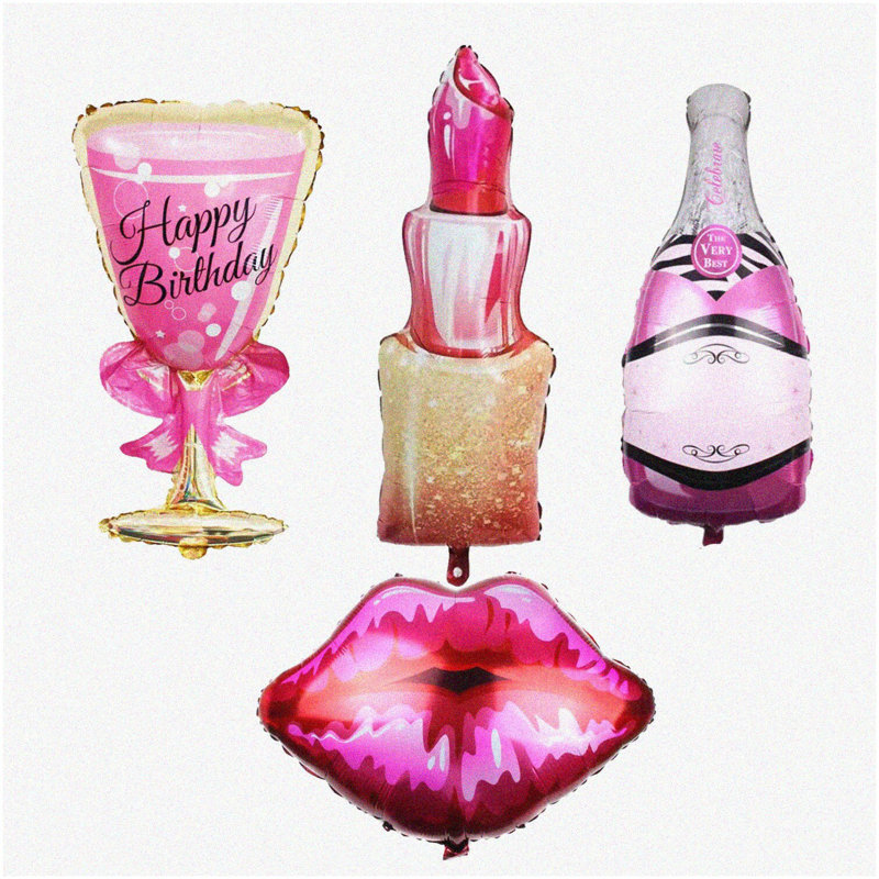 12-Pack Double-Sided Glitter Table Toppers Purple