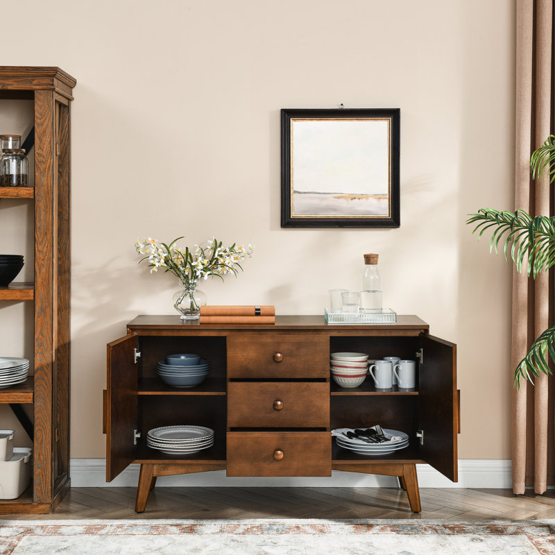 Buffet 47,3 po Mid Century Modern