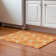 Premium Machine Washable Prisco Orange Rug