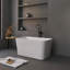 Baignoire de trempage autoportante en acrylique 49 po x 28 po-106775499