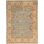 Wool Floral Area Rug in Blue/Ivory