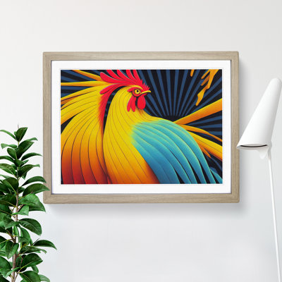 Blessed Rooster - Framed Print