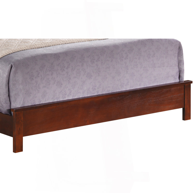 Transitional Cherry Full Bed For Timeless Elegance