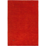 Gabi Hand-Knotted Red Area Rug