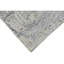 High-Quality Hand-Knotted Silver And Black Area Rug