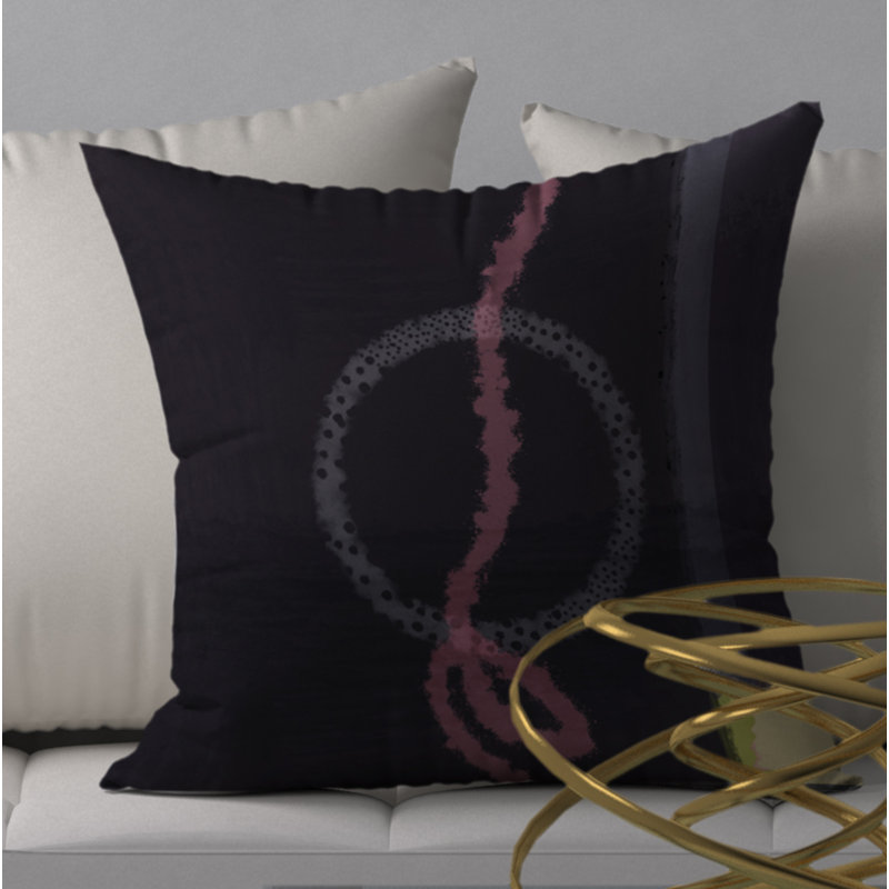  Housse et insert de coussin carré Smooth Excellent, 24" X 24"