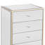 SlayStation Rylie Vanity Storage Unit with 6 Soft Close Drawers, Makeup Storage for Vanity Room Perfect for Home Decor