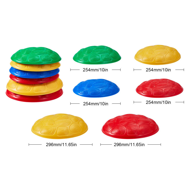 Kids Balance Stepping Stones Sensory Obstacle Course 6 PCS Outdoor Outdoor