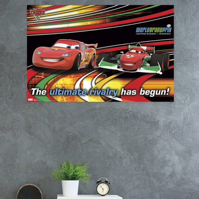 « cars 2-course rivals », impression sur papier