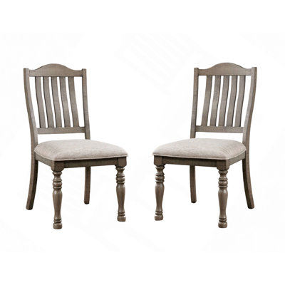 Chaises d'appoint de style transitionnel 2 pièces