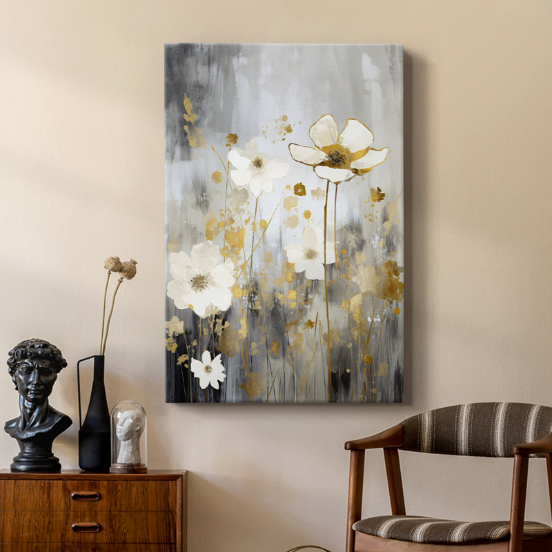 FLORAL Series CDVI - Gallery Cavas sur mesure, H 48 po x l 32 po