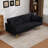 72.5" Modern Velvet Futon Tufted Folding Sofa Bed Convertible Couch With Two Throw Pillows, Suitable For Living Room, Bedroom, And Apartment-529725323