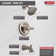 Lahara 14 Series Single-Function Tub Shower Faucet Set, Shower Valve Trim Kit
