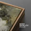 Art floral botanique blanc doux, photos de salon, impression sur toile encadrée-847232544-847232551