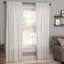 Rideau transparent de couleur unie avec passe-tringle Villareal-470541292-470541286
