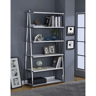 High Gloss Bookshelf, Rectangular Bookshelf