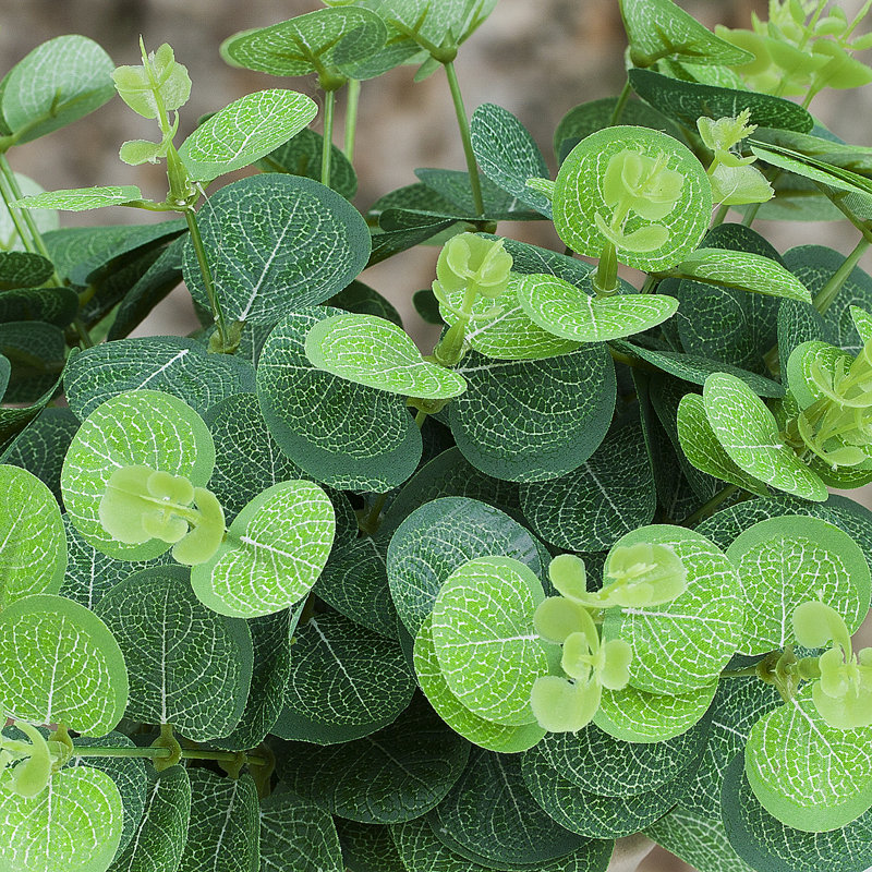 Topiaire d'eucalyptus artificiel 12 po en pot