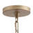 24" 5-light Distressed Metal Drum Chandelier-1942317984