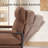 Accent Reclining Chair With Adjustable Backrest Brown