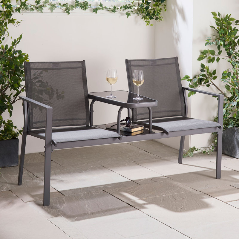 Metal Outdoor Bench