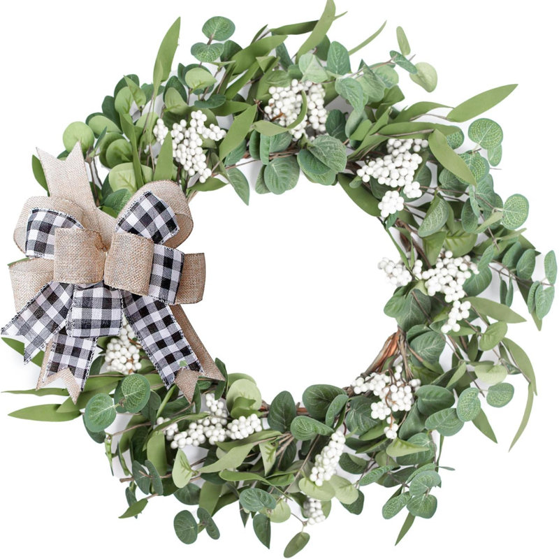 Faux Burlap 12'' Wreath