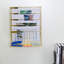 Metal Wall Organizer with Wall Baskets