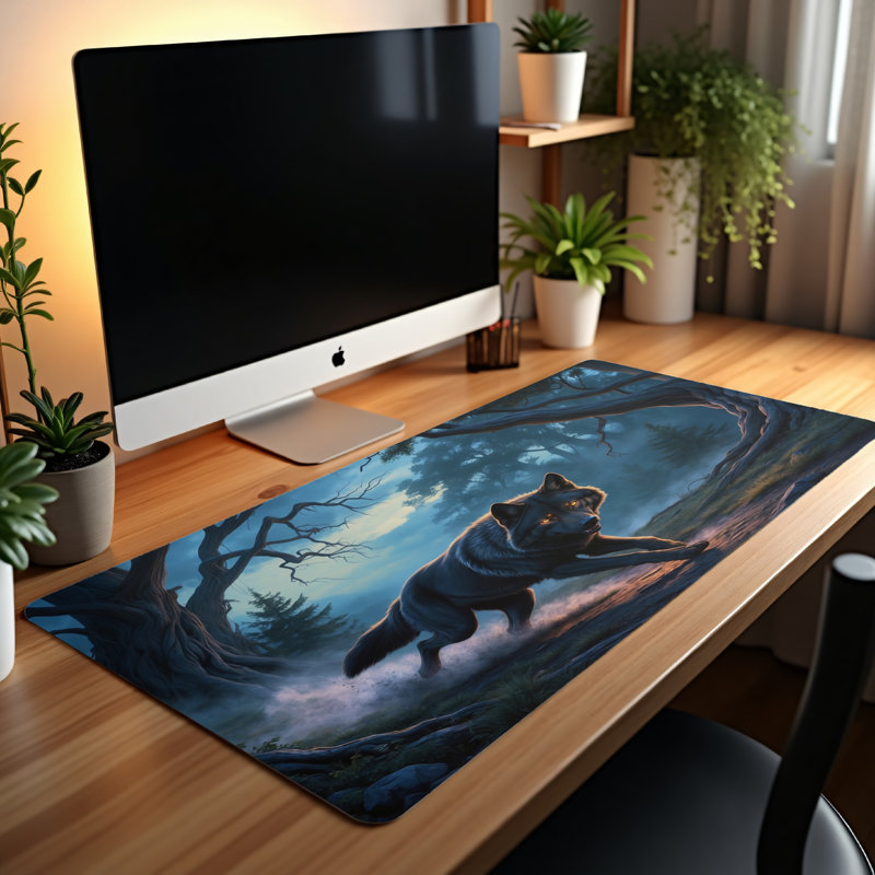 Polyester Desk Pad, 23.6x13.8