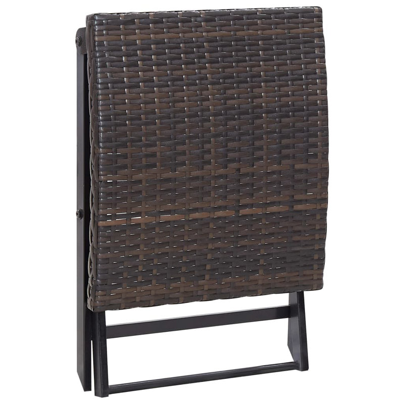 Zarevant Outdoor Ottoman, Brown