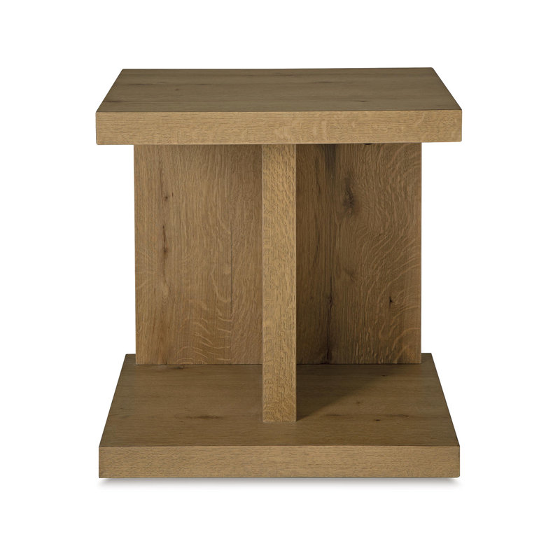 Sumaira End Table and Built-In Outlets