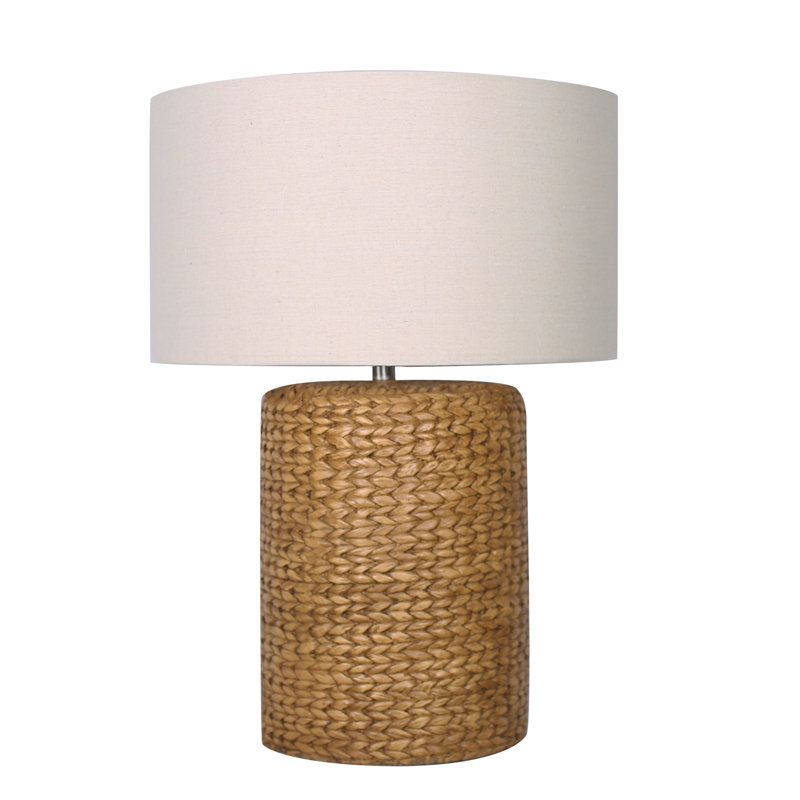 Lampe de table Ajanae, Brun