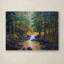 « wooded stream », reproduction sur toile tendue-21998160