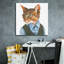 «Cattitude 4» par Myles Sullivan, art mural sur toile, 26 po x 26 po-571789184
